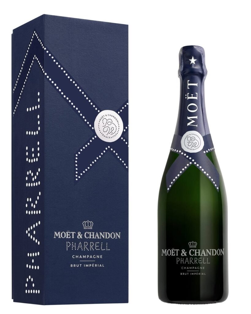 Moët & Chandon Imperial Pharrell Williams Midnight Blue Limited Edition Champagne Gift Box 75 cl
