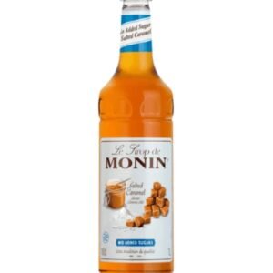 Monin Salted Caramel Reduced Sugar Syrup 1 L