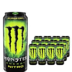 Monster Nitro Super Dry Energy Drink Can 12 x 500 ml