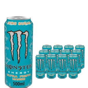 Monster Ultra Fiesta Mango Energy Drink Can 12 x 500 ml