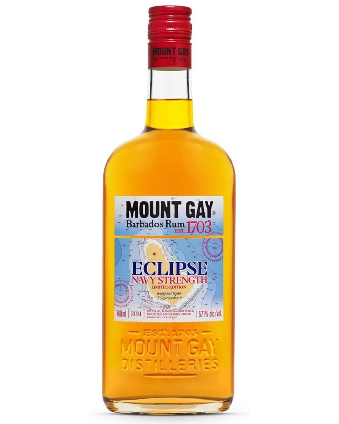 Mount Gay Eclipse Navy Strength Rum 70 cl