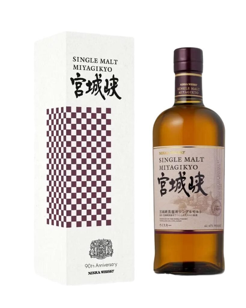 Nikka Miyagikyo Single Malt  90th Anniversary Japanese Whisky 70 cl