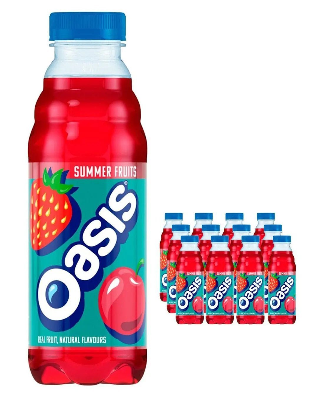 Oasis Summer Fruits Plastic Bottle 12 x 500 ml
