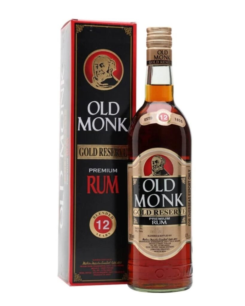Old Monk Gold Reserve Rum 70 cl