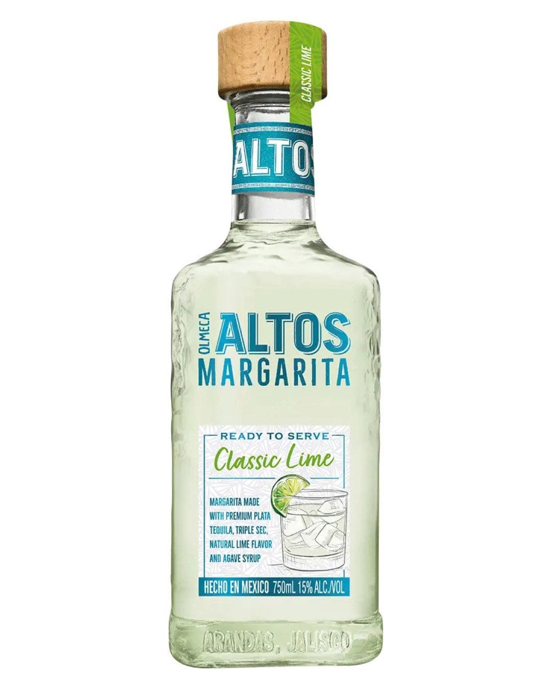 Olmeca Altos Margarita Premixed 75 cl