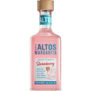 Olmeca Altos Margarita Strawberry Premixed Drink 75 cl