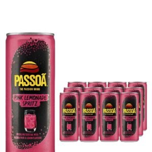Passoa Pink Lemonade Spritz Can 12 x 250 ml