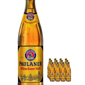 Paulaner Munchner Hell Lager Beer 12 x 500 ml