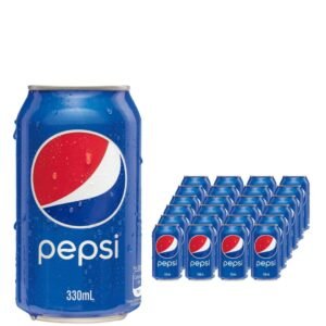 Pepsi Cola Can Soft Drink 24 x 330 ml