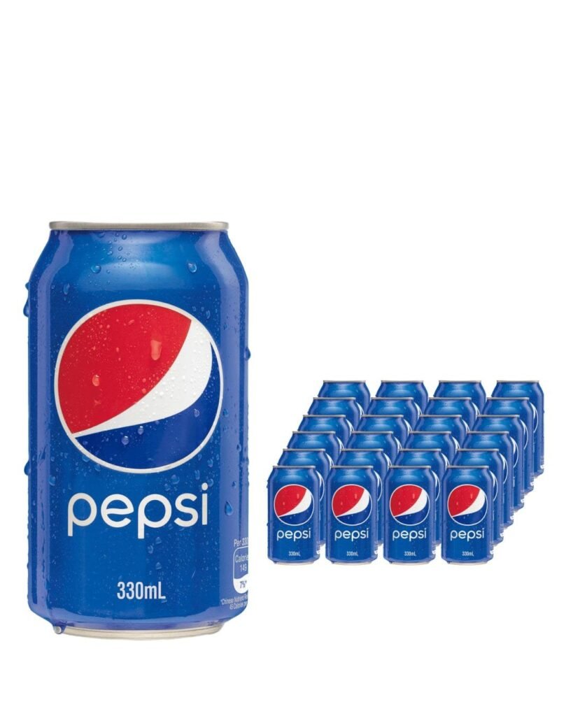 Pepsi Cola Can Soft Drink 24 x 330 ml