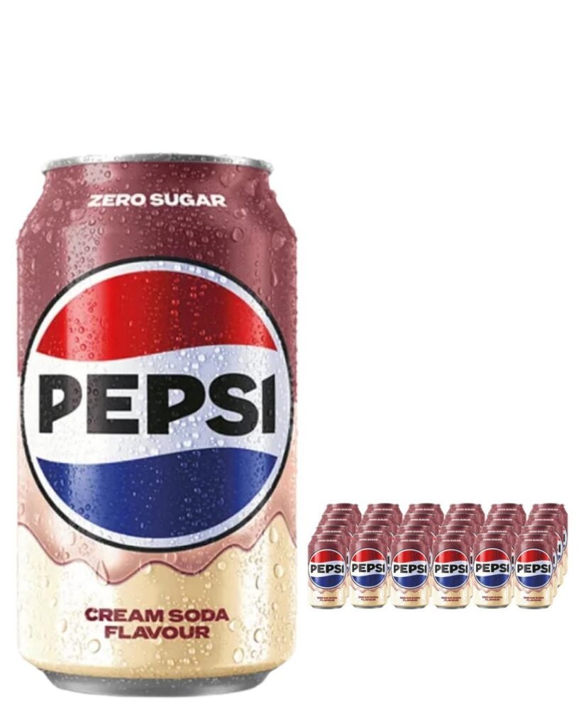 Pepsi Cream Soda Can 24 x 330 ml