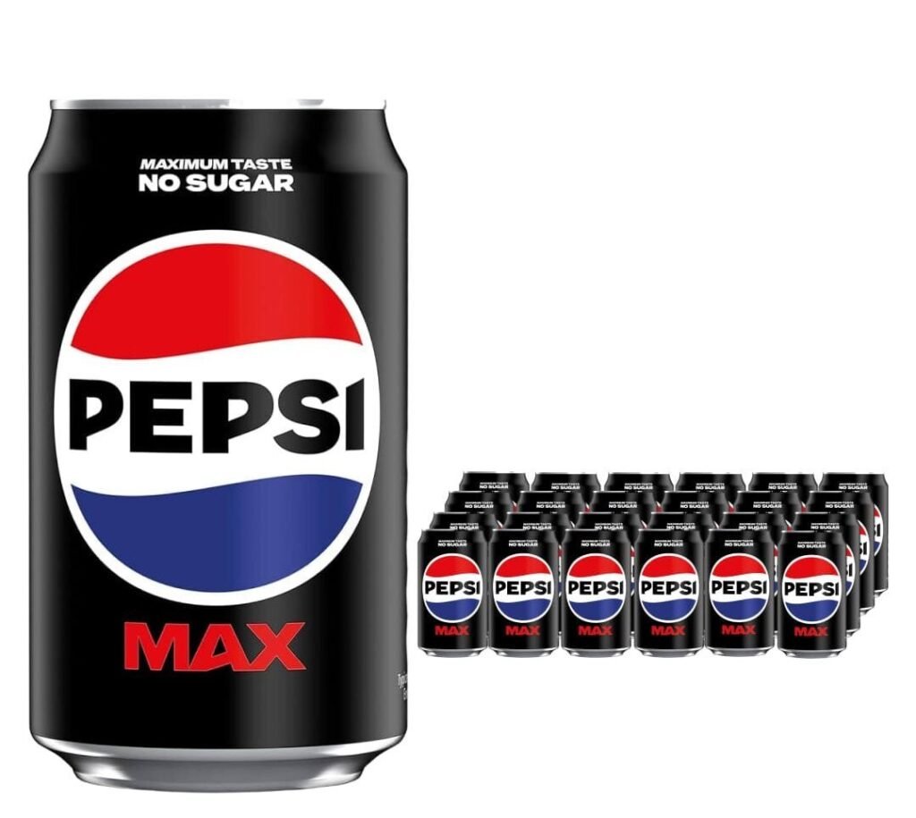 Pepsi Max Cola Can 24 x 330 ml