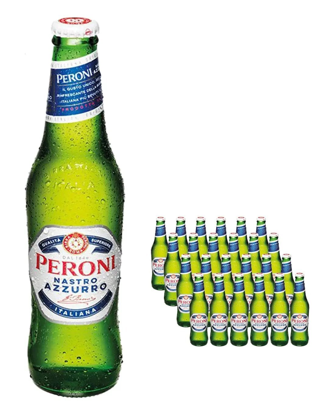 Peroni Nastro Azzurro Beer 24 x 330 ml