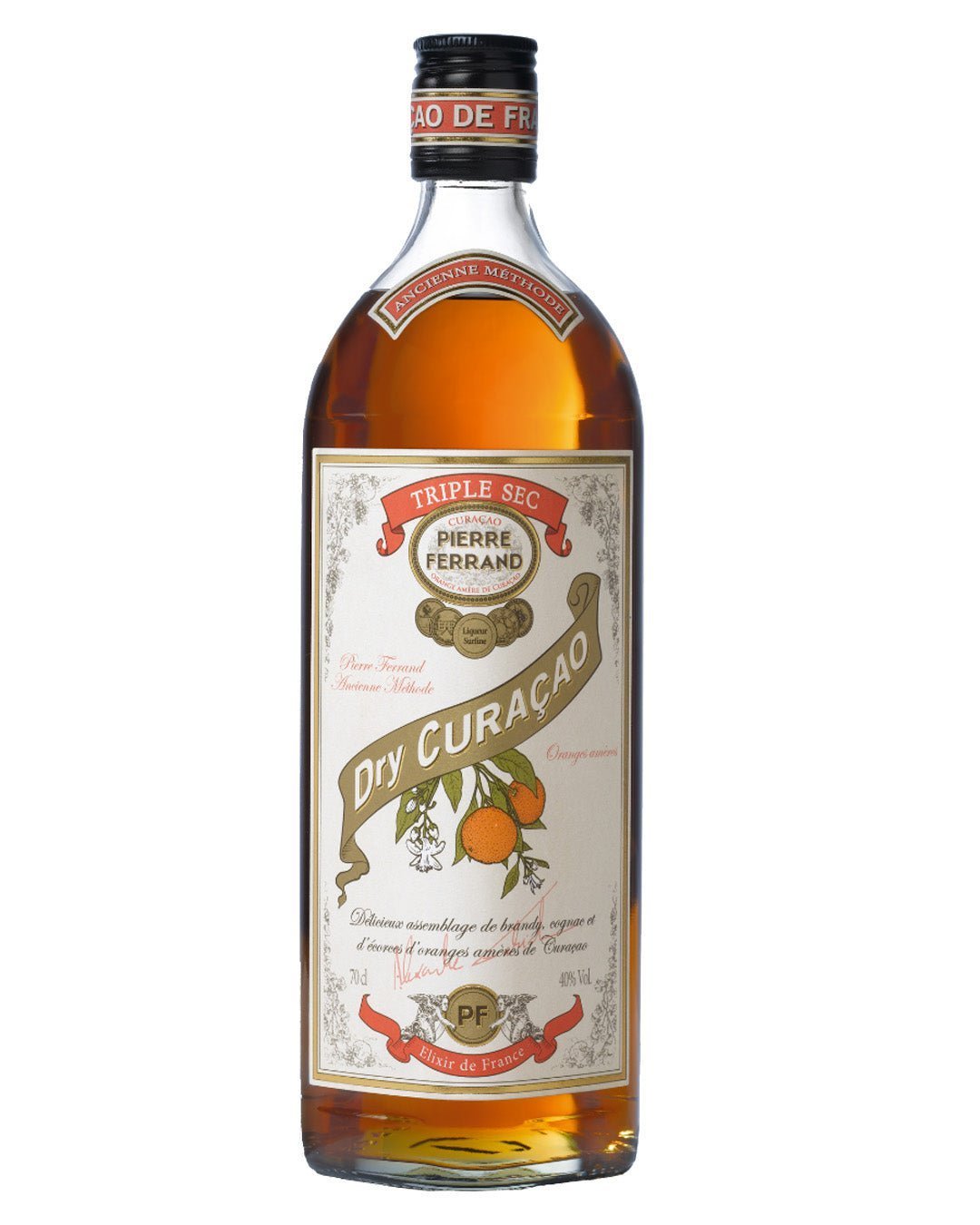 Pierre Ferrand Dry Curacao Triple Sec Liqueur 70 cl