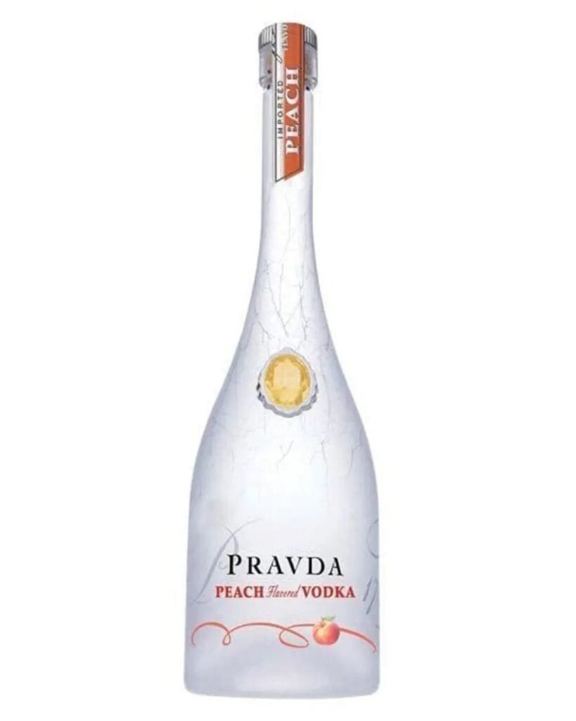 Pravda Ultra Premium Polish Peach Vodka 70 cl