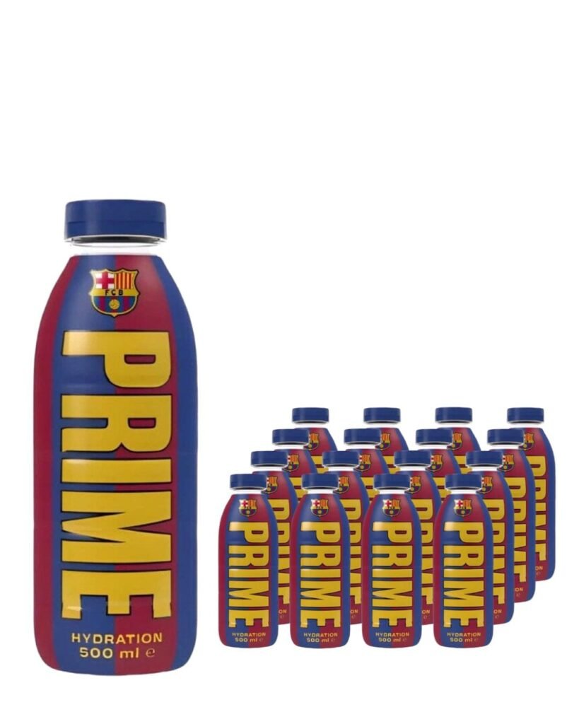 Prime Hydration FC Barcelona Hydration Drink 12 x 500 ml
