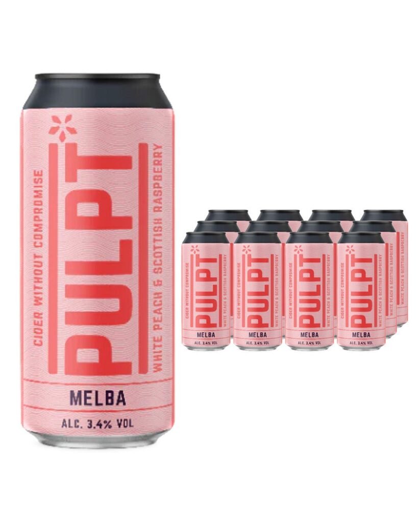 Pulpt Melba Cider Can 12 x 440 ml BBE 15/01/2026