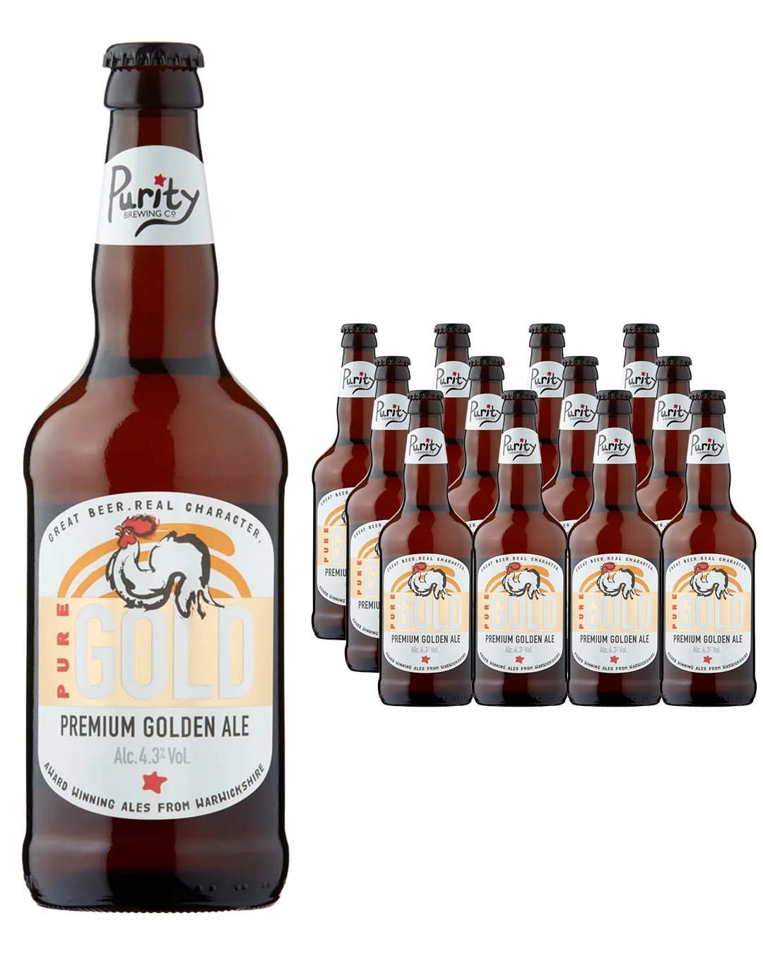Purity Brewing Co. Pure Gold Golden Ale 8 x 500 ml