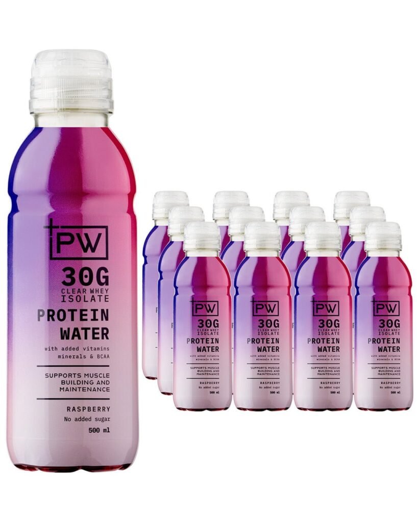 '+PW Mixed Berry Protein Water 12 x 500 ml