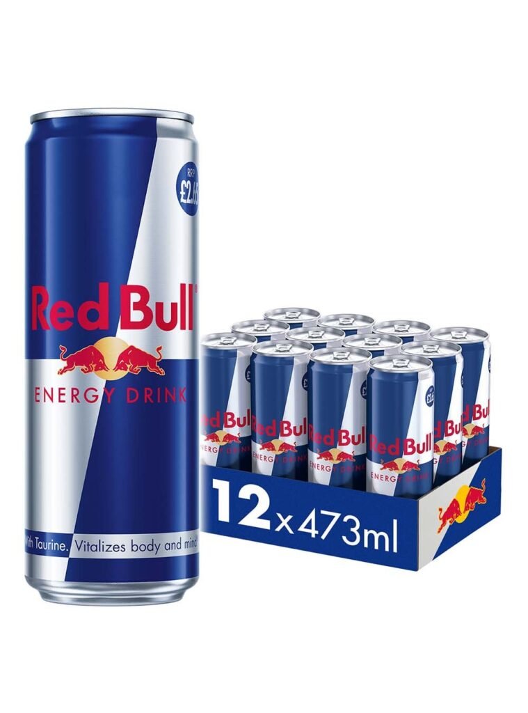 Red Bull Energy Drink Price Marked 12 x 473 ml