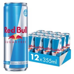 Red Bull Sugar Free Energy Drink Price Marked 12 x 355 ml