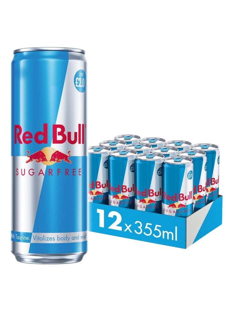 Red Bull Sugar Free Energy Drink Price Marked 12 x 355 ml
