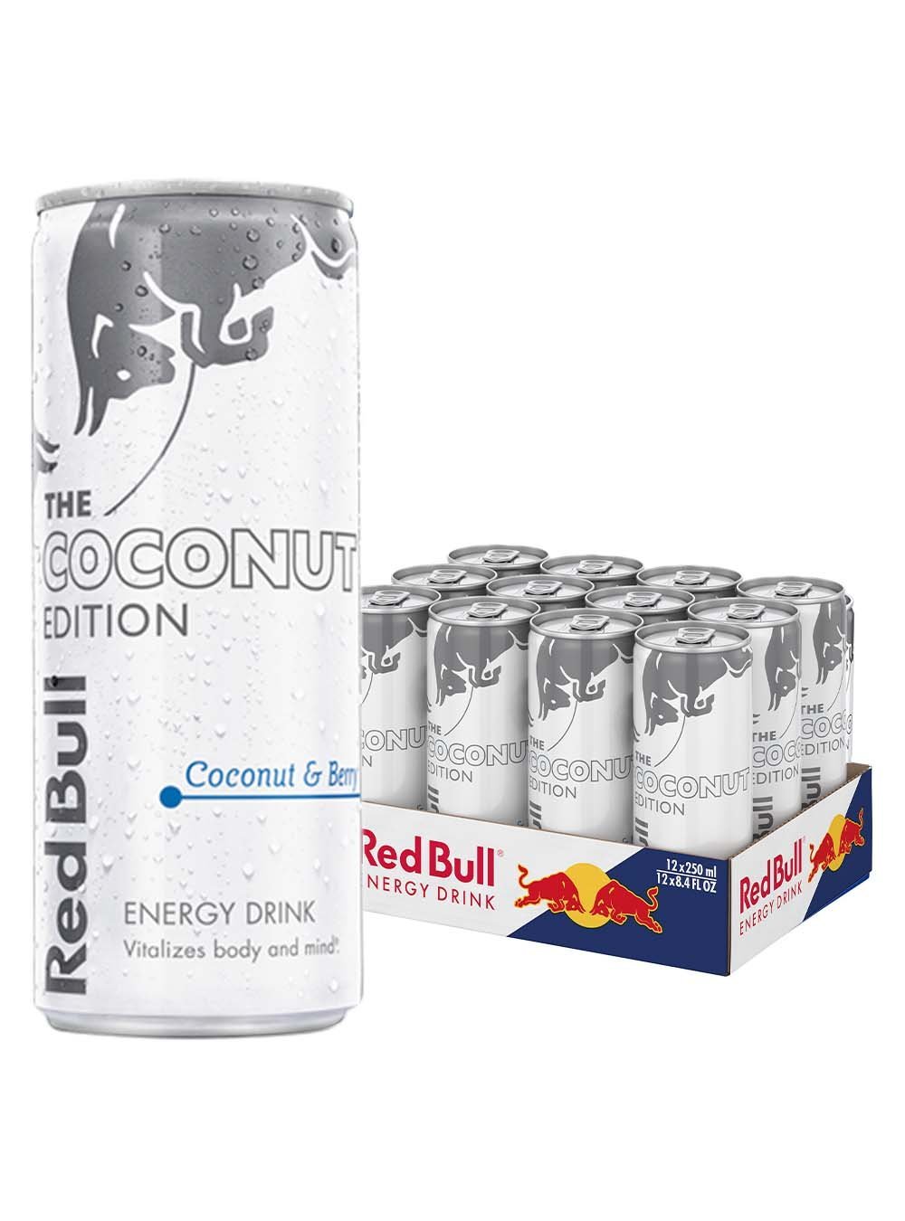 Red Bull The Coconut Edition and Berry Energy Drink 12 x 250 ml