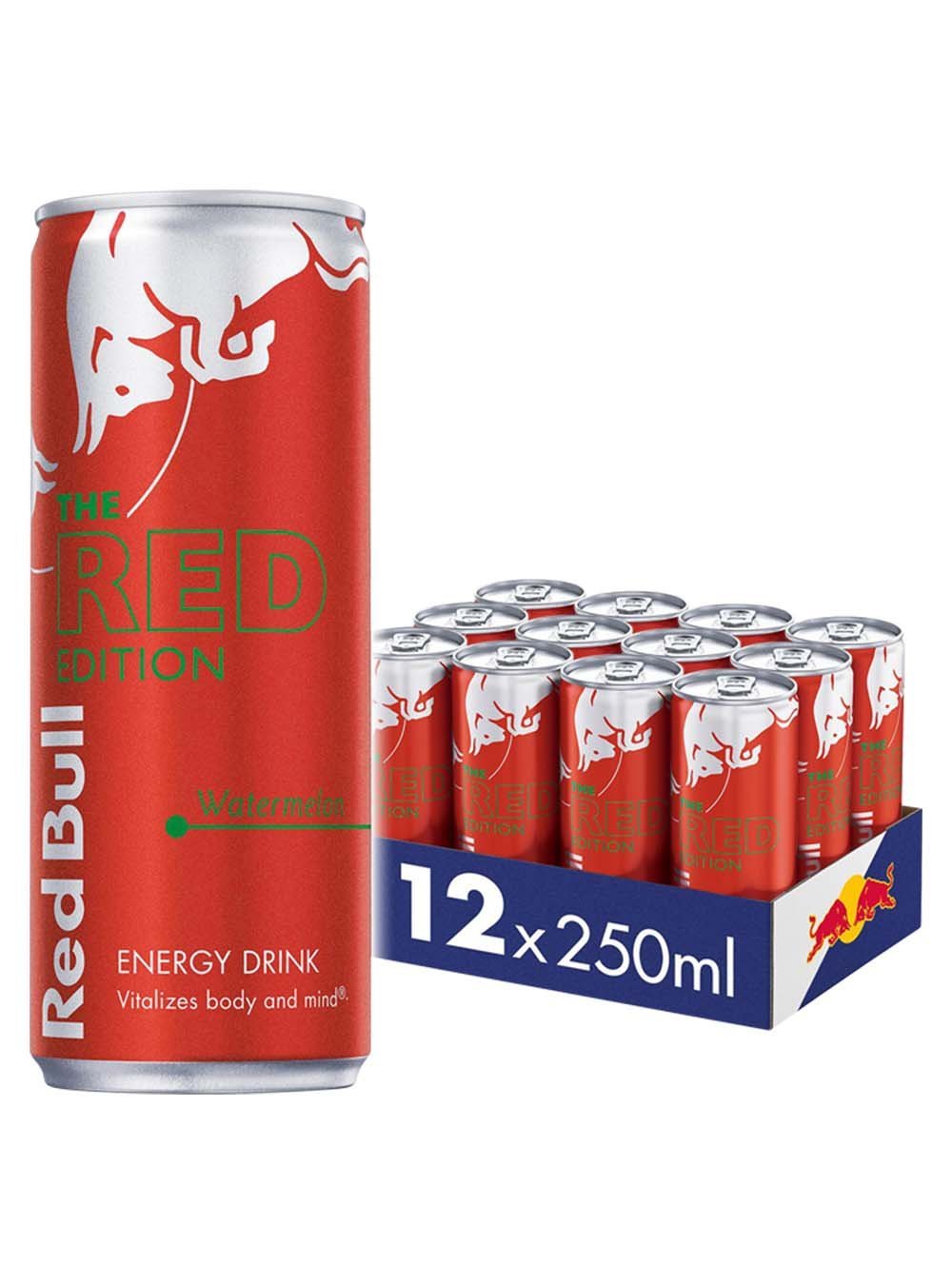 Red Bull The Red Edition - Watermelon Energy Drink 12 x 250 ml