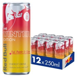 Red Bull The Winter Edition - Fuji Apple & Ginger Energy Drink Price Marked 12 x 250 ml