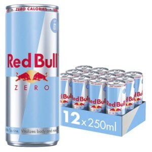 Red Bull Zero Energy Drink Price Marked 12 x 250 ml