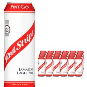 Red Stripe Jamaican Lager Beer Can 24 x 568 ml