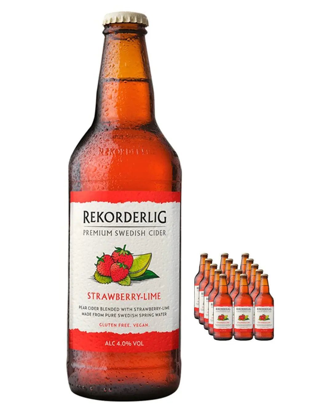 Rekorderlig Strawberry & Lime Cider 15 x 500 ml