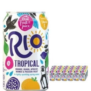 Rio Tropical Fruit Juice Drink 24 x 330 ml