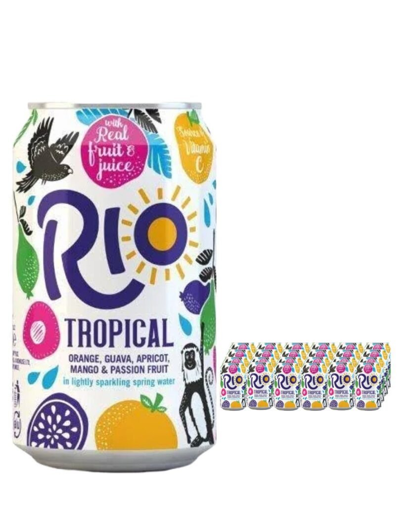 Rio Tropical Fruit Juice Drink 24 x 330 ml