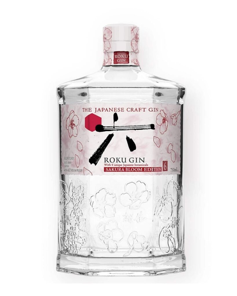Roku Sakura Bloom Limited Edition Japanese Craft Gin 70 cl