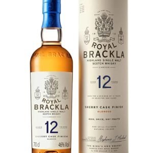 Royal Brackla 12 Year Old Highland Single Malt Scotch Whisky 70 cl