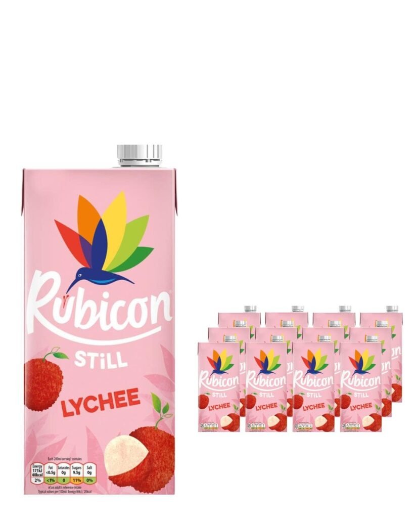 Rubicon Lychee Juice Drink 12 x 1 L