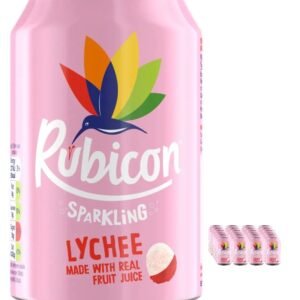 Rubicon Sparkling Lychee Juice Drink 24 x 330 ml