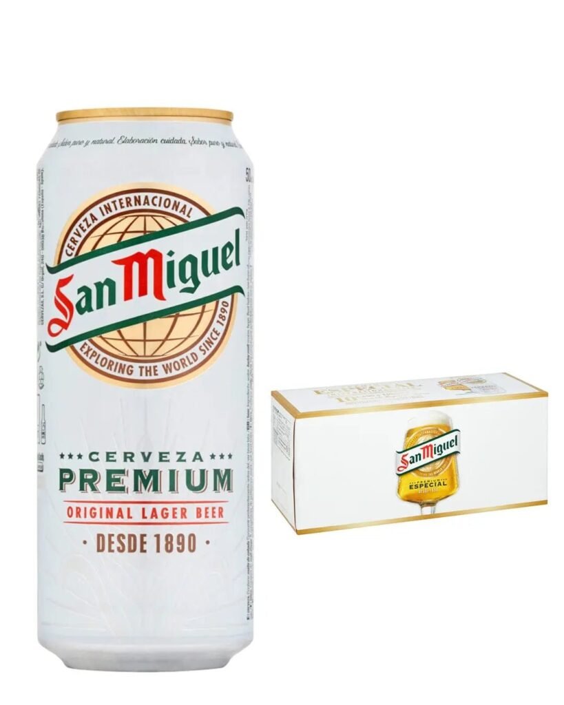 San Miguel Premium Lager Multipack Cans 24 x 500 ml