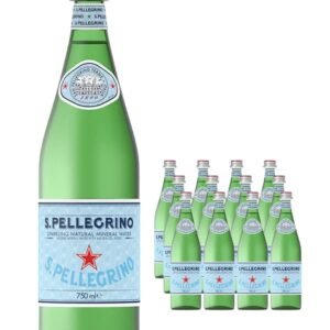 San Pellegrino Sparkling Mineral Water Glass Bottle 12 x 75 cl