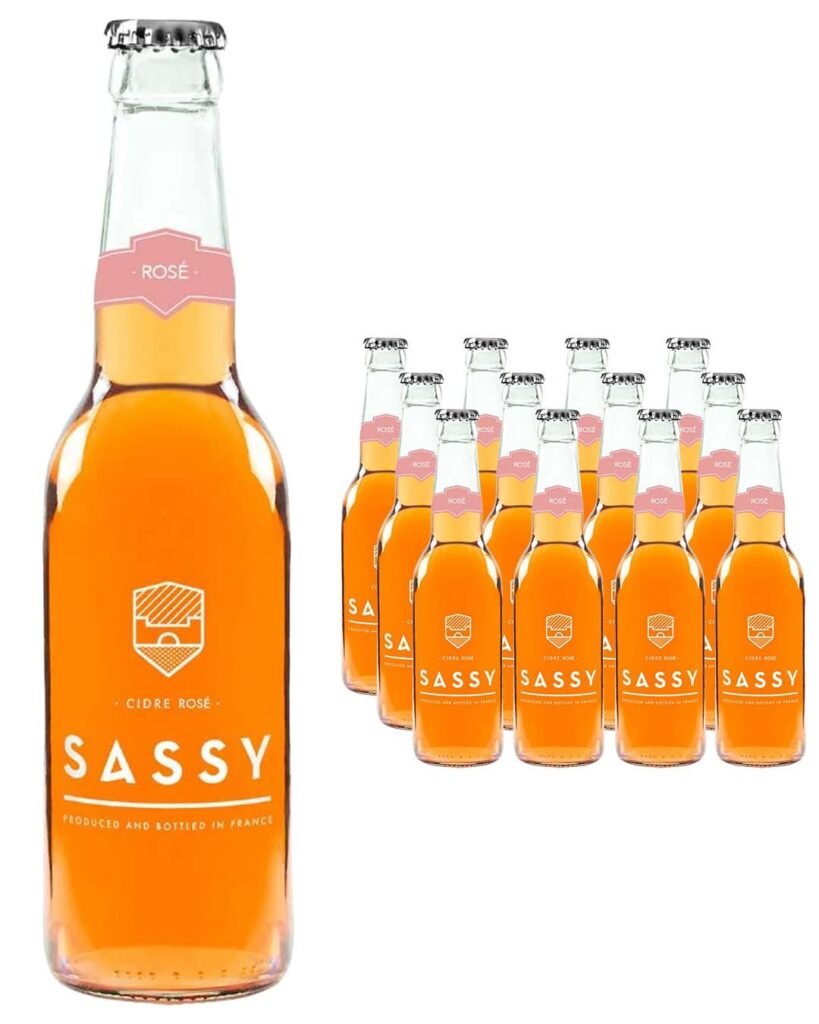 Sassy Cidre Rosé Cider 12 x 330 ml