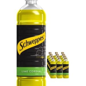 Schweppes Lime Cordial 12 x 1 L
