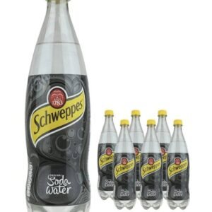 Schweppes Soda Water 6 x 1 L
