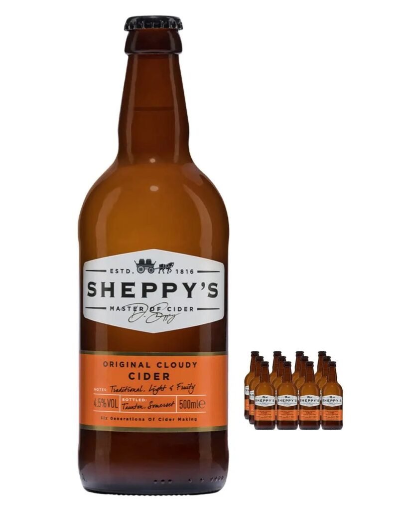 Sheppy's Original Cloudy Cider 12 x 500 ml