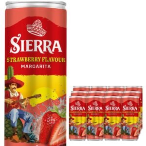 Sierra Margarita Strawberry Premixed Drink 12 x 250 ml