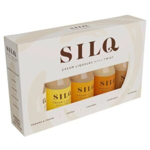 Silq Cream Liqueur with a Twist 5 x 2 cl