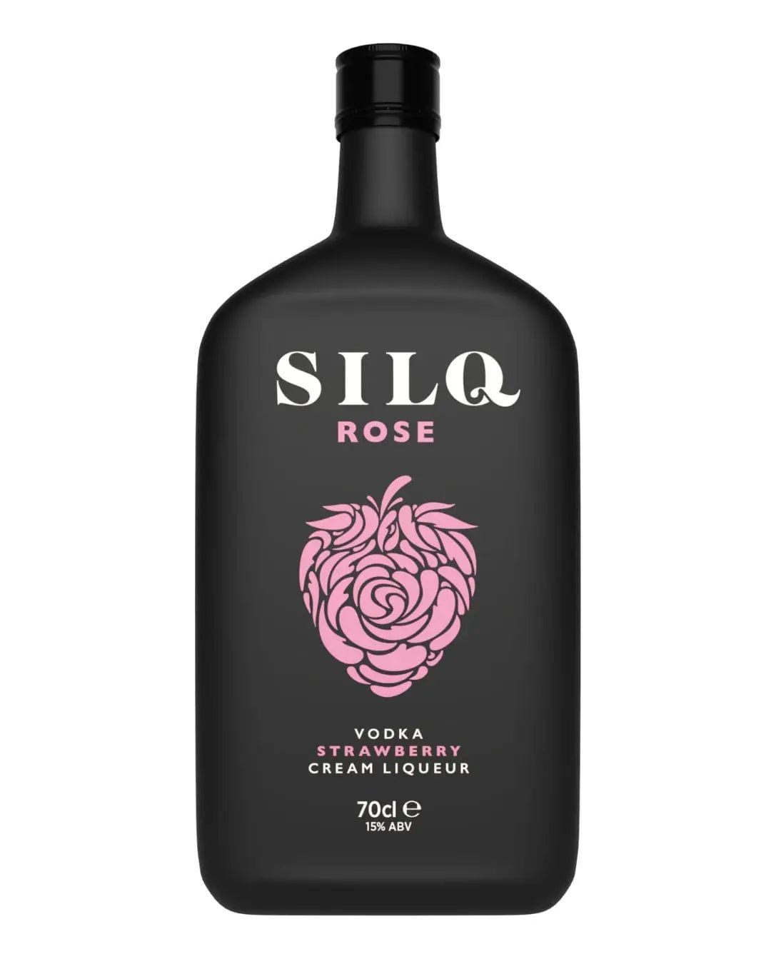 Silq Rose Strawberry Vodka Cream Liqueur 70 cl