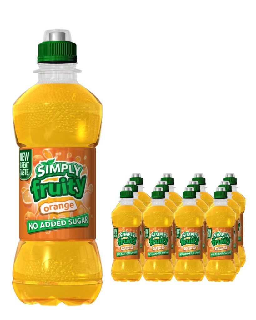 Simply Fruity Orange Juice 12 x 330 ml