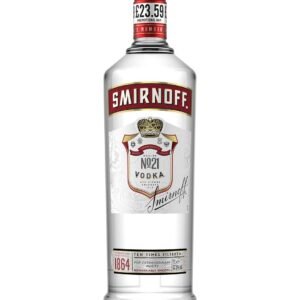 Smirnoff Red Label Vodka Price Marked 1 L