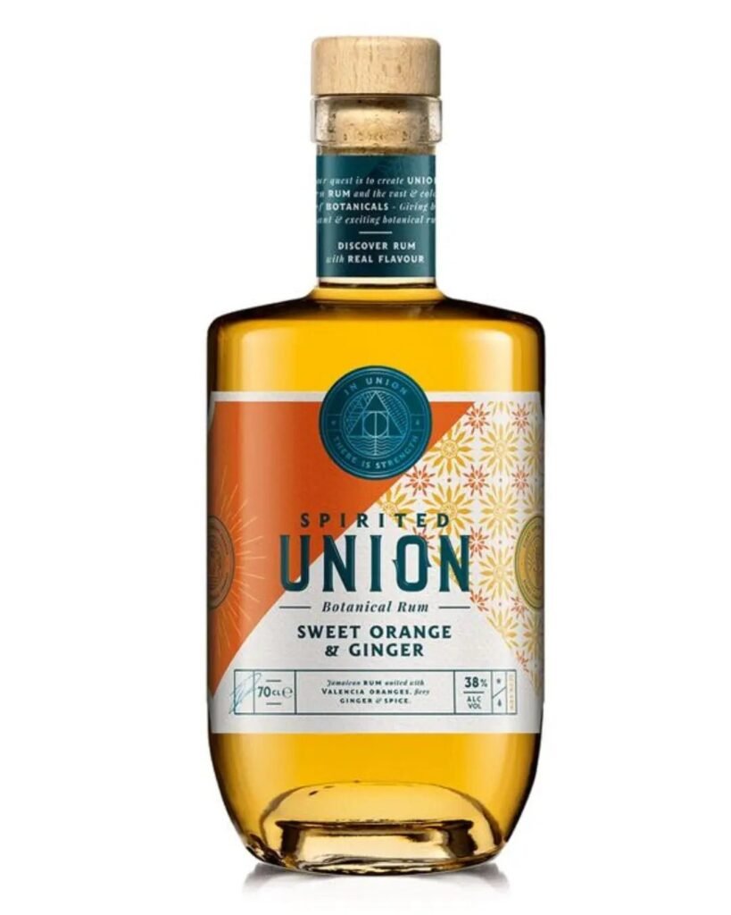 Spirited Union Orange and Ginger Botanical Rum 70 cl